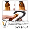 Carabiner for Mountain Climbing, Auto-Lock (Automatic), Safety Ring, 30 KN,