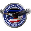 ProSticker 1095 (One) 4" Patriot Series in God We Trust