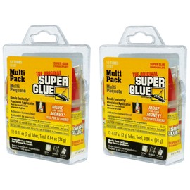 Super Glue 15187, Clear, 12 Count (Pack of 2)