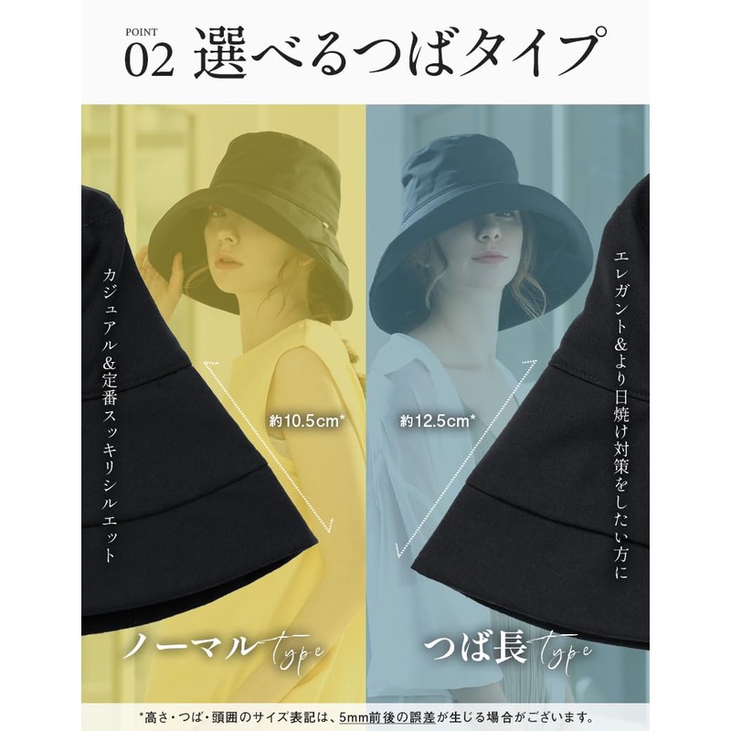 [Ｌｏｏ＆ｃ] [ルーアンドシー] 帽子 レディース 大きいサイズ つば広 撥水 UVシャルマンハット 遮光100% 紫外線対策