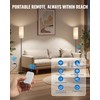 Remote Control Outlet, WILAWELS Wireless Light Switch with Magnetic Base,