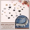 PATIKIL 20.5mm Star Rivets, 25 Sets Leather Rivets Studs Rivets