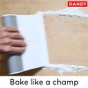 DANDY Folding Cutting Board Scraper - Multi-Purpose Bench Scraper, Dough