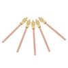 5Pcs Refrigerator Check Valve, Refrigerator Compressor, Copper Air Conditioner Conditioning