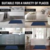 H.VERSAILTEX Microfiber Bath Rugs Chenille Floor Mat Ultra Soft Washable
