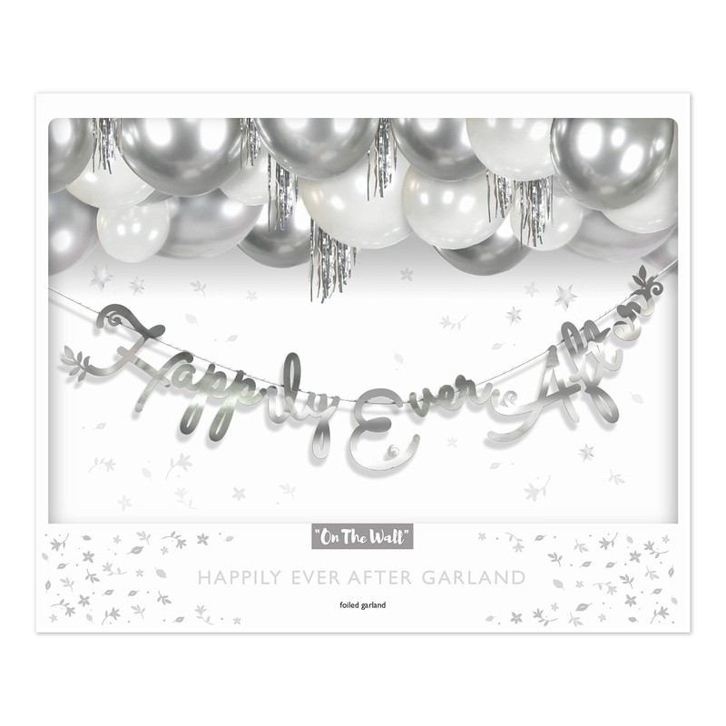 Wedding Decoration - Happily Ever After Stitched Garland - 1.5