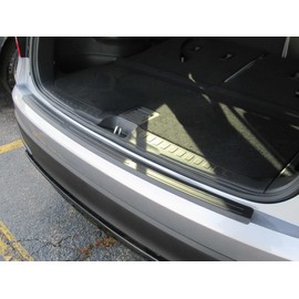 WeatherTech Custom BumperTopper for Honda Pilot, Rear Bumper Protector (BP0025), Black
