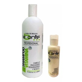 Labonté Shampoo Vitaminas 1lt  + Keratina 120ml La Bonté