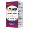 Frasco Multivitamínico Centrum Mujer Vitamina Calcio Hierro Retinol Tabletas Sabor