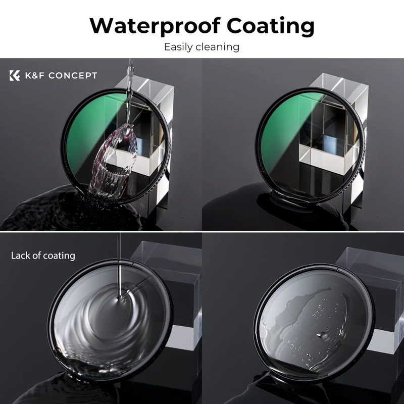K&F Concept 95mm CPL Filter Circular Polarizing Lens Filters (Nano-D