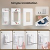 SURAIELEC 3 Way Wireless Light Switch, Remote Control Outlet, Decorator