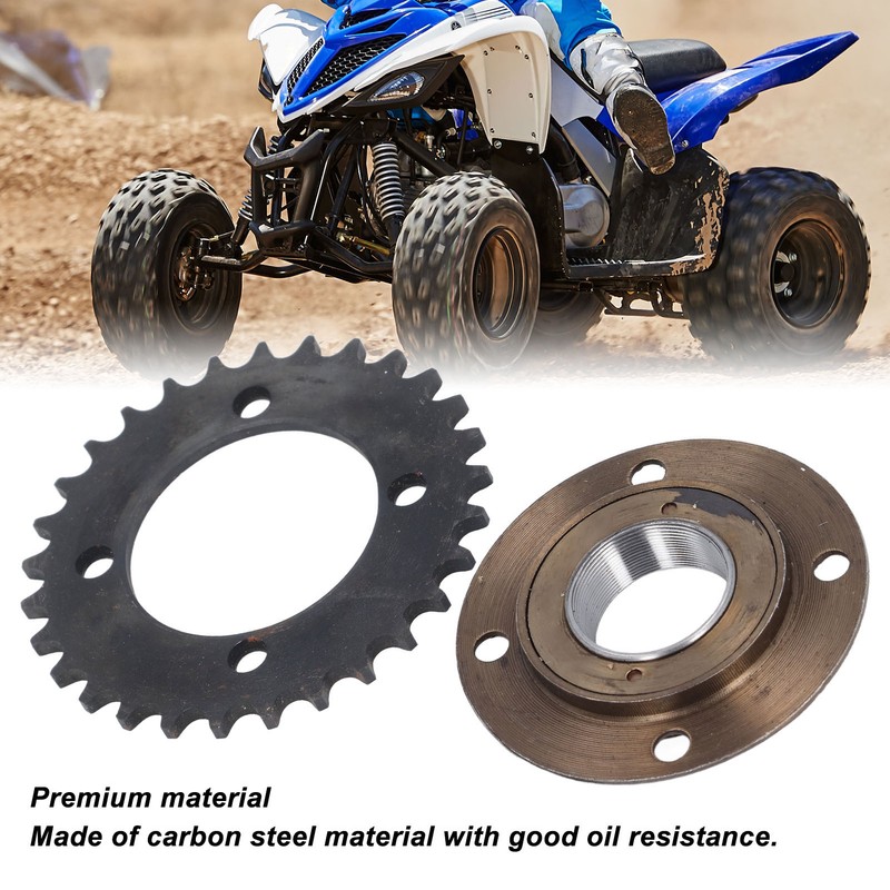 420 29T Sprocket Carbon Steel Toothless Freewheel for ATVs 4
