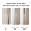 2PCS Child Proofing Door Finger Pinch Protector Clear Door Jam