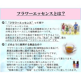 Flower Essence (DTW) [Sink Foil] [Female Power Enhancement Goods] Single Therapy, Solution for Drinking Solution Plant Therapy, Health Care, Plant-based, 0.3 fl oz (10 ml) (Genuine) with Dropper