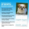 Baker and Bray Shih Tzu Calendar 2025, Large Square Wall