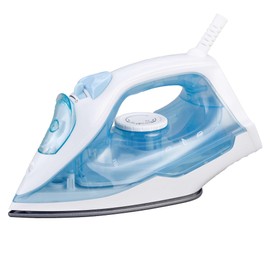 Brentwood 1200W Lightweight Non-Stick Steam Iron with Extra Long 8FT Cord (White)