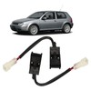 1Pair Front Windshield Washer Nozzle Heated 6E0955986B Durable Anti Crack
