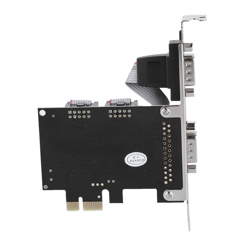 ASHATA 2 Port Serial RS232 PCI-E Interface Card, PCI-E to