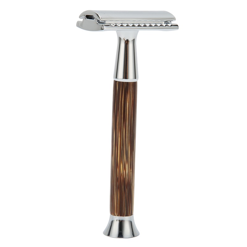 Safety Shaver Professional Double Edge Razor with Heavy Duty Long