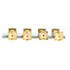 AUNMAS High Frequency Attenuator, DC-4.0GHz 23dBm Fixed Attenuator SMA Double