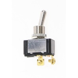 Cole Hersee 5582 Silver SPST On-Off Toggle Switch