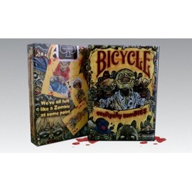 54 Karten Format Poker täglichen Entwurf Zombies (Mit dem Fahrrad)