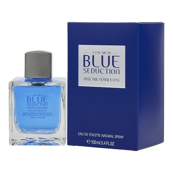 Antonio Banderas Blue Seduction EDT 3.4 oz / 100 ml Spray For Men