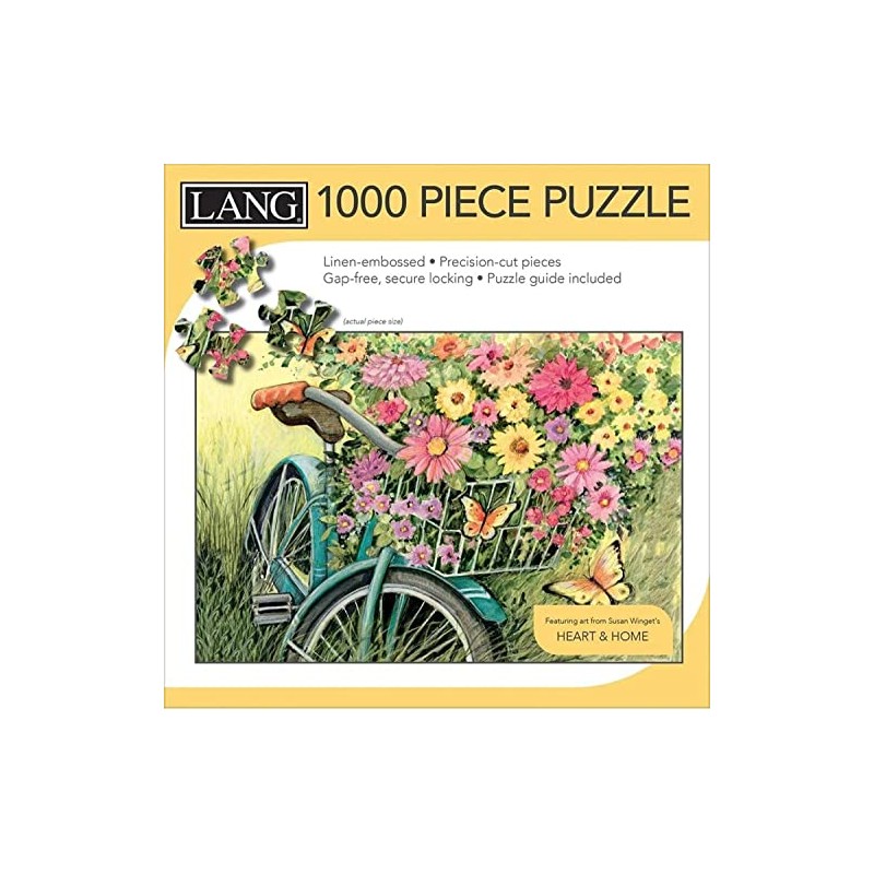 Bicycle Bouquet 1000 Piece Puzzle