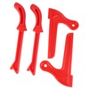 4Pcs Safety Plastic Woodworking Protective Hand Saw Push Sticks Tool