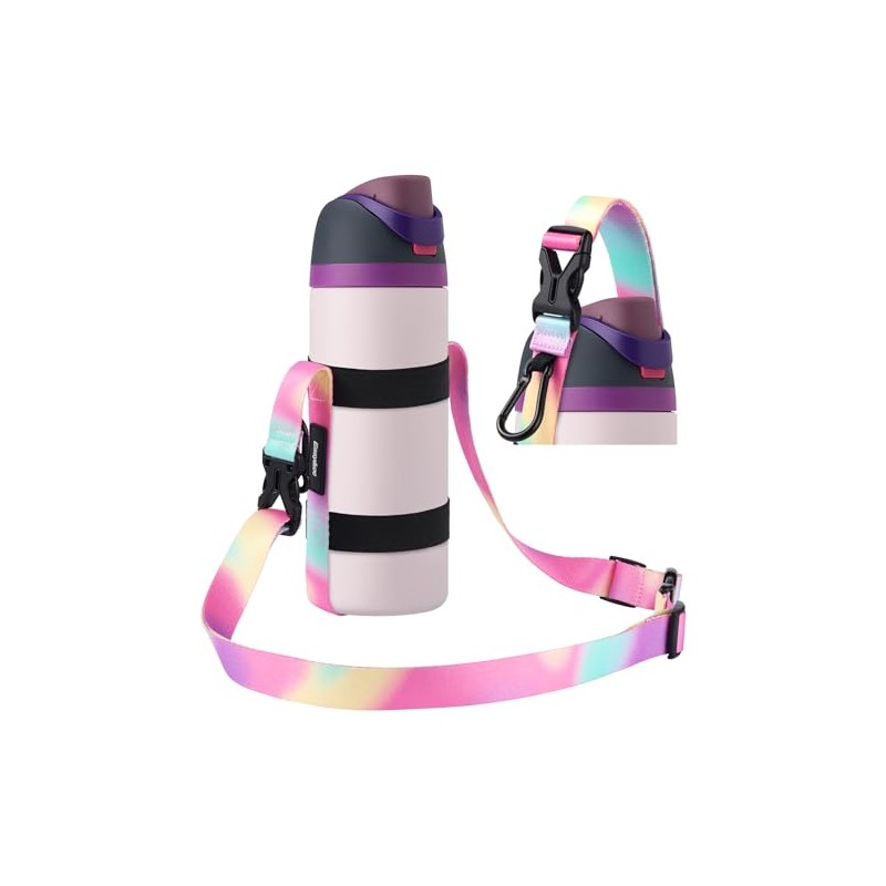 EasyAcc Universal Water Bottle Holder Strap with Carabiner