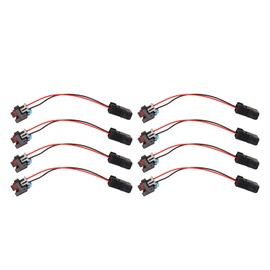 Cable de Inyector de Combustible, 8 Piezas de Arnés de Cable de Conector de Inyector de para Inyectores LQ4 LQ9 4.8 5.3 6.0 Motor