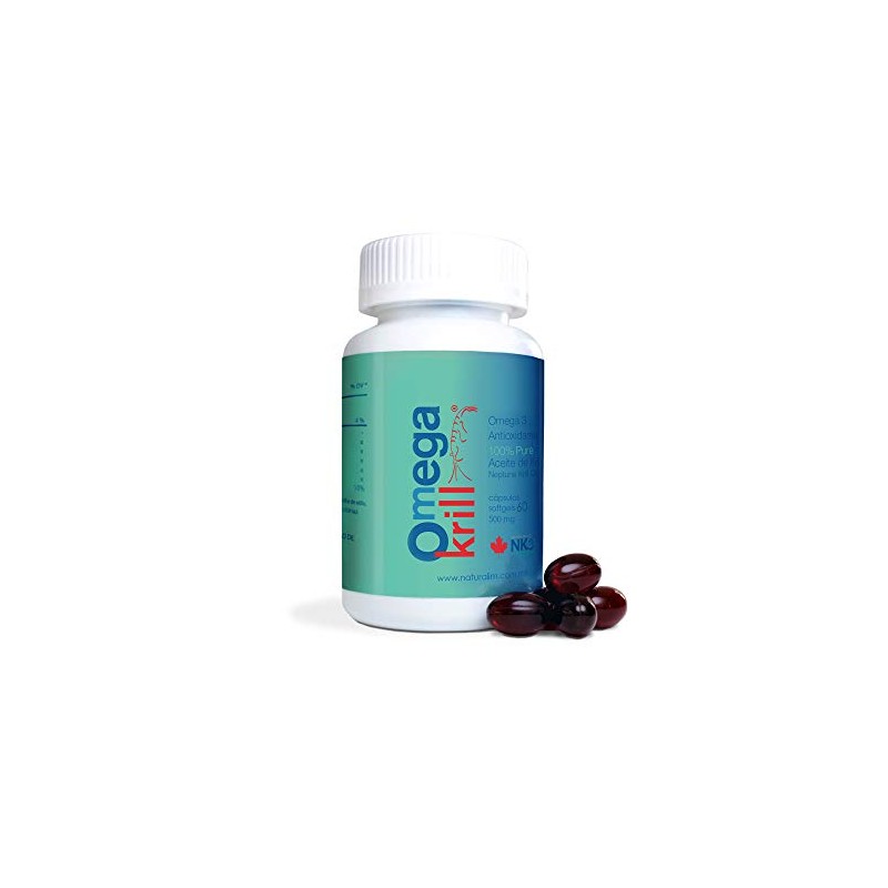 60 Cápsulas - Omega 3 de Krill antártico de Neptune