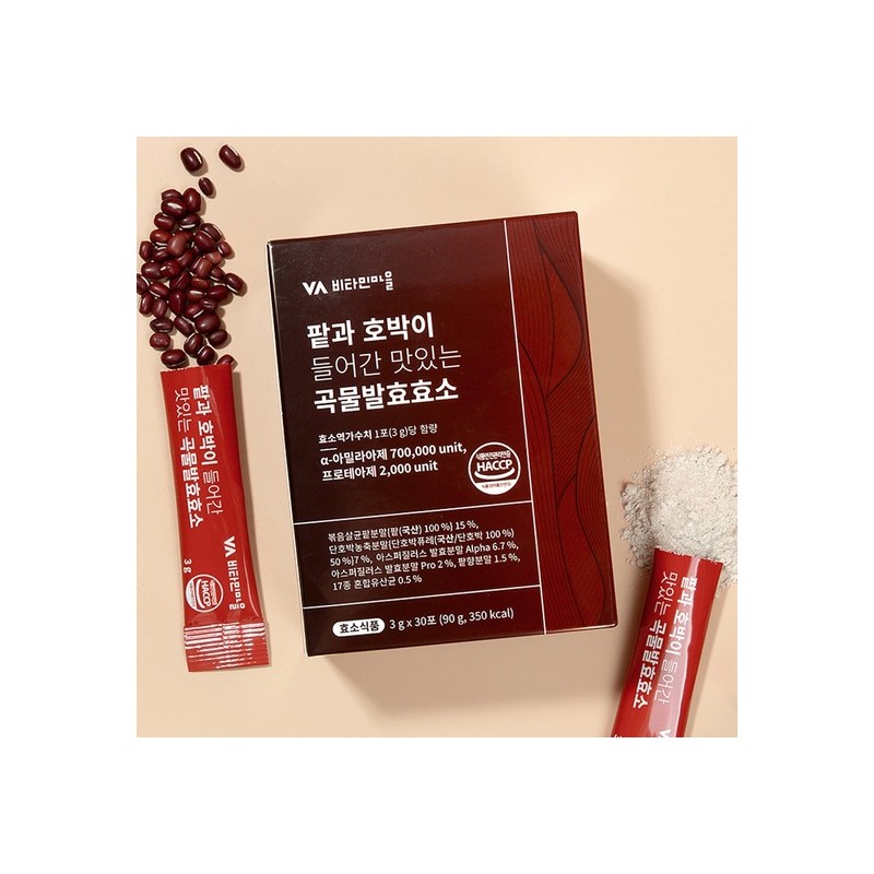 Vitamin Village Delicious Grain Fermented Enzyme with Red Beans and