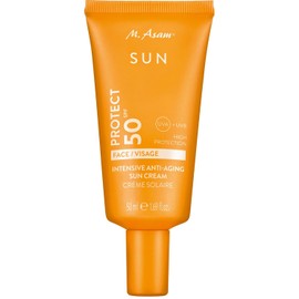 M. Asam SUN Intensive Anti-Ageing Sun Cream SPF 50 (50 ml) - Highly Effective Sun Protection for Face with Anti-Ageing Effect, Provides Intensive Moisture & Reliable Protection of the Skin
