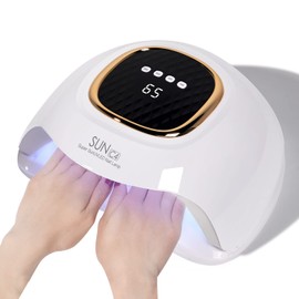 MIRAGE LAYON UV Nail Lamp - Fast Drying, Powerful & Efficient LED Nail Lamp with 4 Timing Settings & Infrared Automatic Sensor Professional UV Light for Home Salon Nail Art Tools | MIRAGE LAYON