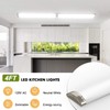 TychoLite Dimmable 4FT LED Kitchen Puff Ceiling Lights, 40W, 4800LM,
