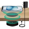 Invisible Wireless Charger Mat - 30mm Under Desk Charging Station