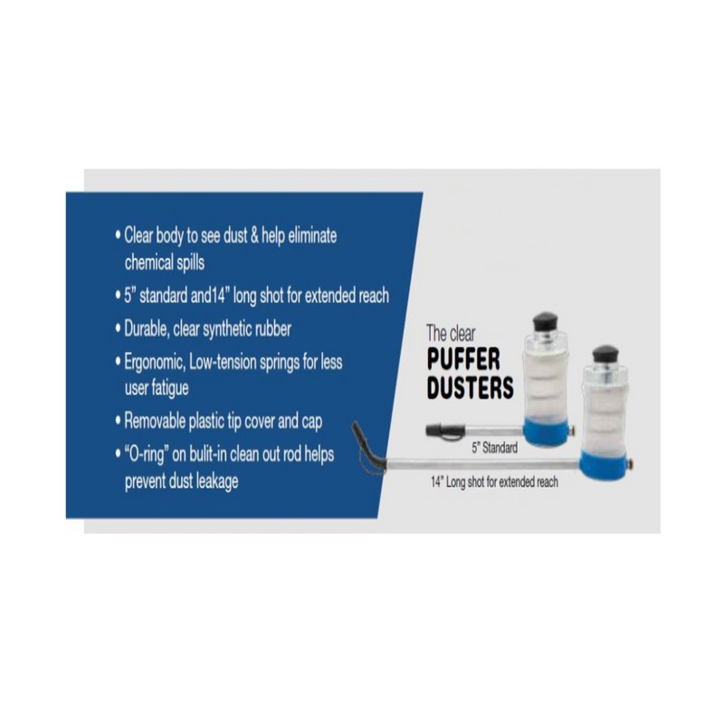Executive Pest Control The Clear Puffer Dusters 5' Standard Dust
