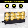 Soldering Practice Kit, 4-Bit Digital Clock Kit with Lighting Adjustment,