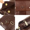 ZZNICK Genuine Leather Messenger Bag, Sling Bag Crossbody Shoulder Bags