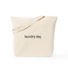 CafePress Laundry Day Tote Bag Natural Canvas Tote Bag, Reusable