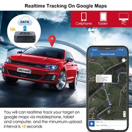 TKMARS 4G GPS Tracker Kinder, Mini GPS Ortungsgerät in Echtzeit weltweit, GPS Peilsender für Auto, Senioren, Koffer, mit magnetischer Rückseite und Clip, benutzerdefinierte Alarmmeldungen, APP & Web