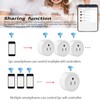 Mengshen 4 Pack WiFi Smart Plug Mini Outlet Socket with