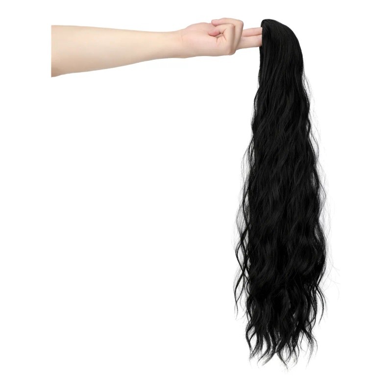 Coletas De Cabello Postizas Extensione Cabello Natural 24pLG