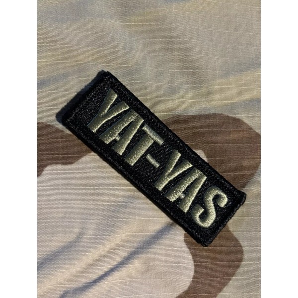 YAT YAS BLACK PATCH USMC SENPER FI