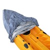 Riloer 1 x Waterproof Kayak Cover Boat Cover for Boats