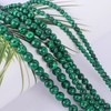 SOSMAR Approx. 120 pieces green malachite beads, gemstones, semi-precious stones,