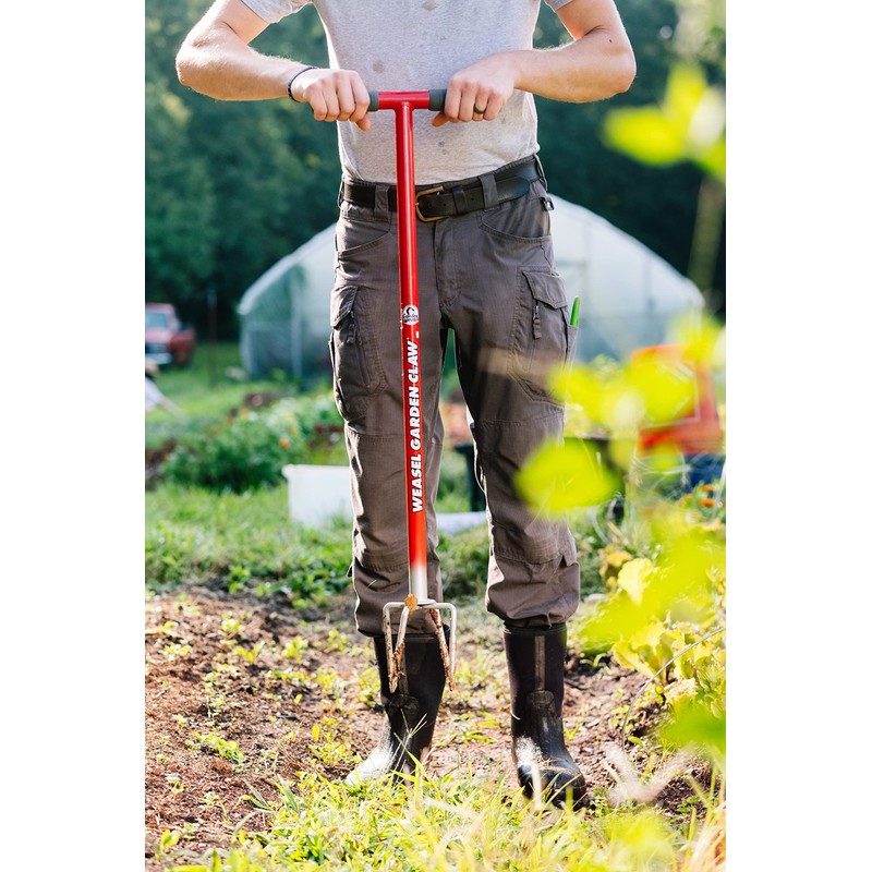 Garden Weasel Garden Claw - Long Handle | Cultivate, Loosen,