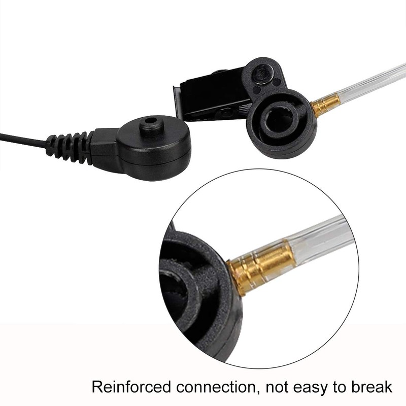 Retevis EEK009 Walkie Talkie Headset Security Earpiece, Radio Headset with
