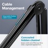 InnoGear Microphone Boom Arm, Mic Stand Desk with Cable Management